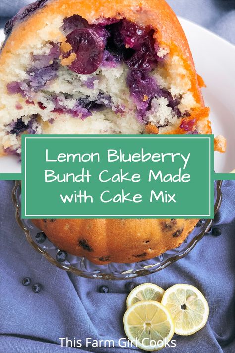 Boxed Lemon Blueberry Cake, Easy Lemon Blueberry Bundt Cake, Cake Mix Lemon Blueberry Bundt Cake, Blueberry Bundt Cake Recipes Easy, Lemon Blueberry Pound Cake From Cake Mix Boxes, Lemon Blueberry Bundt Cake Recipes From Mix Boxes, Lemon Blueberry Cake With Box Cake, Blueberry Bundt Cake With Box Cake, Lemon Cake Mix With Blueberries