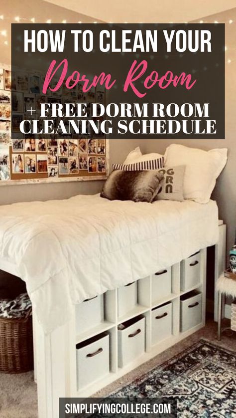 Dorm Room Chore Chart, Dorm Cleaning Schedule, Kids Chore Charts, Dorm Cleaning, Dorm Hacks, Cleaning Schedules, Raising Daughters, Dorm Room Hacks, Toddler Schedule