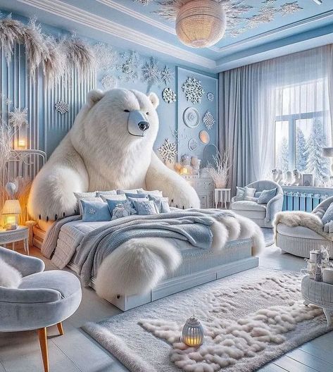 Bear Bed, Fantasy Bedroom, Cute Bedroom, Cute Bedroom Decor, Stylish Bedroom, Room Makeover Bedroom, Teen Bedroom, Cozy Room, Room Inspiration Bedroom