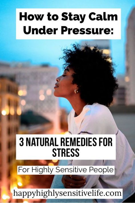 As a Highly Sensitive Person, stress can hijack your nervous system and create a variety of physical symptoms. Here's how your body reacts to stress, and 3 science-backed natural remedies to get back to calm and relieve stress as a Highly Sensitive Person (HSP). How To Stay Calm, Sensitive Person, Parasympathetic Nervous System, Highly Sensitive People, Sweat Gland, Medical Tests, Highly Sensitive Person, Symbiotic Relationships, Sensitive People