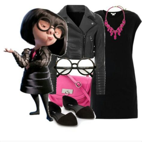 Edna Accessories Disney Character Outfits, Edna Mode, Disneyland Outfits, Movies Outfit, Movie Fashion, Vintage Gowns, Cute Halloween Costumes, Weekend Outfit, Disney Style