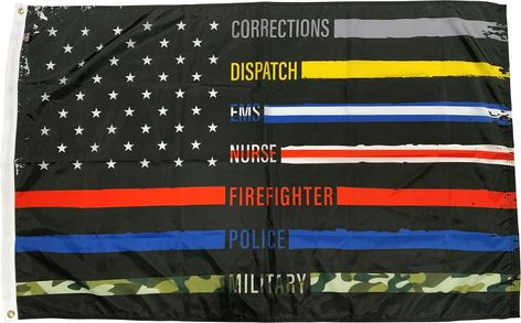 Patriotic Bunting, 1st Responders, Holiday Schedule, Firefighter Wife, First Responders, Fabric Flags, Custom Graphics, Fire Station, Health Check