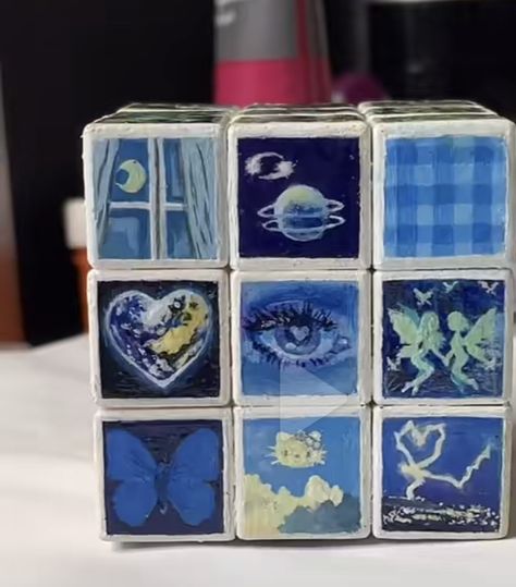 Rubix Cube, Posca Art, Diy Paper Crafts Decoration, Art Drawings Sketches Creative, Easy Diy Art, Diy Clay Crafts, Amazing Art Painting, Art Poses, Cool Art Drawings