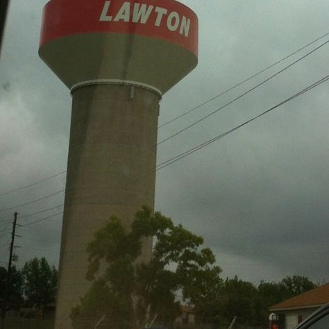 Lawton, Oklahoma Lawton Oklahoma, Fort Sill, Wichita Mountains, Road Pictures, Oklahoma History, I Love School, Missing Home, Water Towers, Thanks Mom