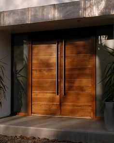 Front Doors Uk, Double Front Entry Doors, Front Door Inspiration, Double Door Entrance, Modern Entrance Door, Double Doors Exterior, Modern Exterior Doors, Contemporary Front Doors, Modern Entrance