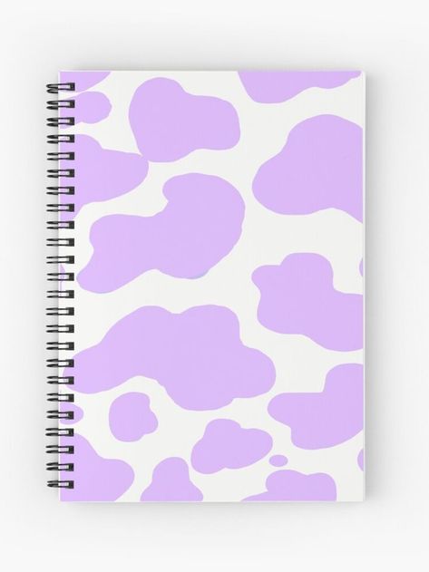 Indie Notebook, Purple Cow Print, Mailer Box Design, Notebooks Aesthetic, Kotak Bento, Preppy School Supplies, Cute Spiral Notebooks, Cardboard Shipping Boxes, Mini Note