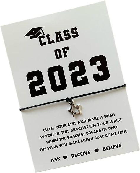 Classof #Class #of2023 #of #2023wish #2023 #wishbracelet #wish #bracelet| #bracelet #|Class #| #Classof #Class #of2023 #of #2023gift #2023 #gift| #gift #|End #| #Endof #End #ofyear #of #yeargift #year #gift| #gift #|School #| #Schoolleavers #School #leaversgifts #leavers #gifts| #gifts #|Class #| #Classof #Class #of23 #of #23bracelets #23 #bracelets Class Of 2023 Gift Ideas, Casual T-shirt For End Of School Year Gift, End Of Year Keychain For Students, End Of School Year Slogan T-shirt With Crew Neck, Class Of 2023 Keychain, Cotton Cord Bracelet, School Leavers, New Class, Personalised Prints