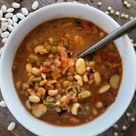 Vegan 13 Bean Soup Recipe, 13 Bean Soup Instant Pot, Vegan 15 Bean Soup, 13 Bean Soup Recipe Vegetarian, 13 Bean Soup Recipe, 13 Bean Soup, Bean Soup Mix Recipe, Daniel Fasting, 16 Bean Soup