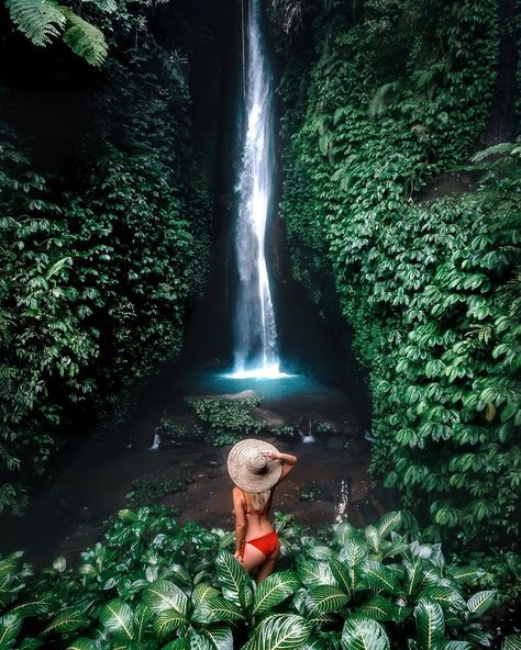 Waterfall Bali, Bali Life, Bali Waterfalls, Paradise Travel, Hawaii Luau, Island Home, Bali Travel, Places Around The World, Luxury Travel