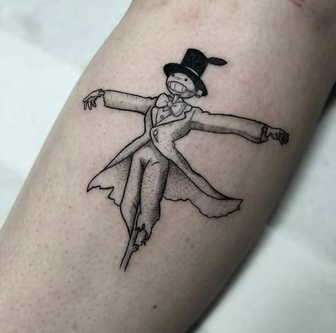 Howl's Moving Castle Tattoo, Ghibli Tattoos, Watercolor Tattoo Ideas, Studio Ghibli Tattoo, Castle Tattoo, Tattoo Anime, Ghibli Tattoo, Blue Rose Tattoos, Muster Tattoos