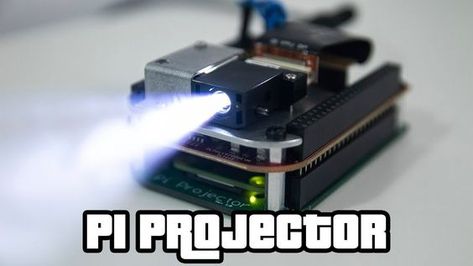 Pocket Projector, Projets Raspberry Pi, Raspberry Projects, Pi Computer, Esp8266 Arduino, Raspberry Pi Computer, Raspberry Pi Zero, Computer Projects, Raspberry Pie