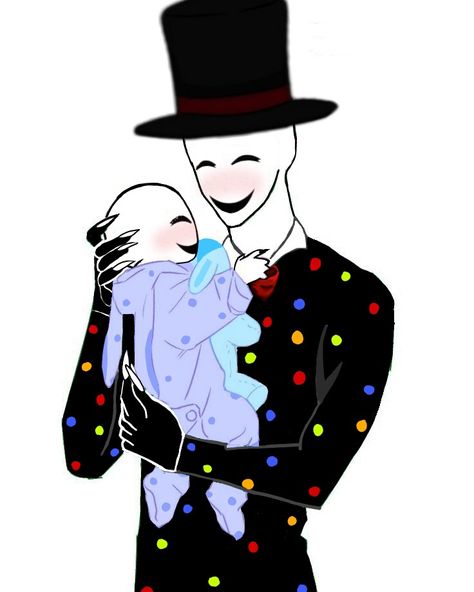 Padre e hijo Splendorman Fanart, Creepypasta Masky, Eyeless Jack, Creepy Pictures, Creepypasta Characters, Slenderman, Drawing Base, Anime Boy, Naruto