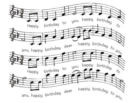 🎂🎉🎂 Happy Birthday Music Notes, Happy Birthday Music, Time Signature, Birthday Music, Birthday Quotes For Him, Birthday Sentiments, Music Paper, Happy Birthday Funny, Music Birthday