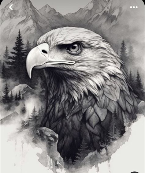 Black And White Animals Drawing, Eagle Drawing Pencil, Eagle Face Drawing, Eagle Drawing Sketches, Eagle Head Tattoo Design, Eagle Head Drawing, Eagle Drawings, Drawing Eagle, Eagle Tattoo Design