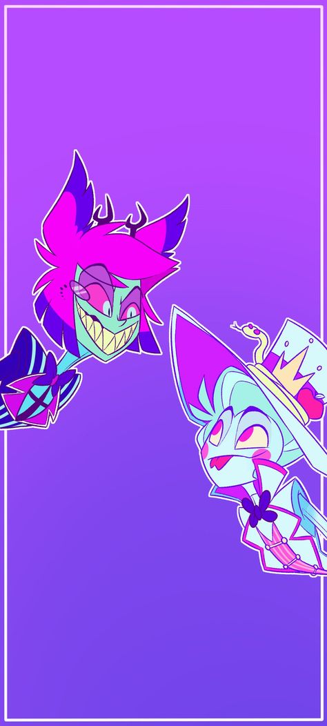 Peeking Wallpaper, Neon Alastor, Alastor And Lucifer, Boss Wallpaper, Monster Hotel, Alastor Hazbin Hotel, Neon Wallpaper, Iphone Wallpaper Themes, Morning Star