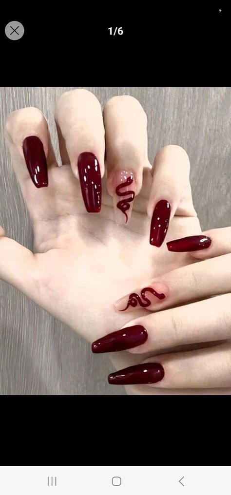 Makeup Nails Art, Work Nails, Red Nail, Design Living, Ceiling Design, False Nails, Swag Nails, Halloween Nails, Red Nails