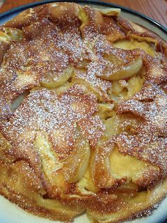 German Apple Oven Pancake | The Secret Ingredient is Love German Apple Pancake, Apple Pancake Recipe, Oven Pancakes, German Pancakes, Apple Pancakes, Apple Cake Recipes, French Toast Casserole, Breakfast Recipes Casserole, Breakfast Brunch Recipes