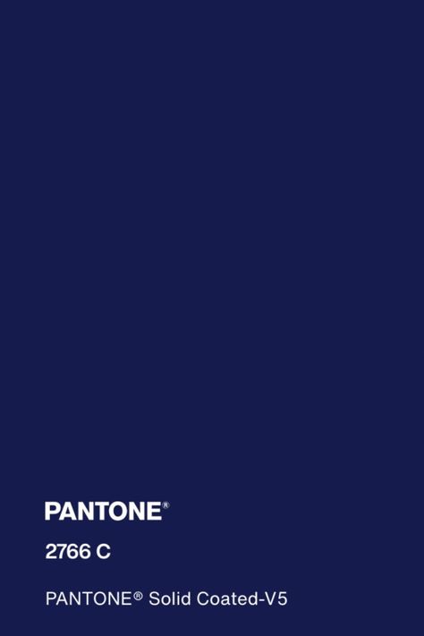 #pantone #blue #color #pantone2766c Navy Pantone Color, Deep Blue Pantone, Blue Pantone Palette, Dark Blue Pantone, Navy Blue Pantone, Pantone Navy, Wardrobe Colors, Blue Pantone, Palette Blue