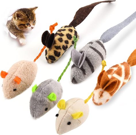 6 Pack Cat Toys Catnip Mouse Toys Cat Toys for Indoor Cats Adult Cat Mouse Toys Catnip Kitten Toys Simulation Catnip Soft Toy for Cat Playing Chewing Teeth Cleaning Cat Toy Mouse, Toy For Cat, Cool Cat Toys, Catnip Mouse, Niche Chat, Cat M, Mouse Toy, Kitten Toys, Indoor Cats