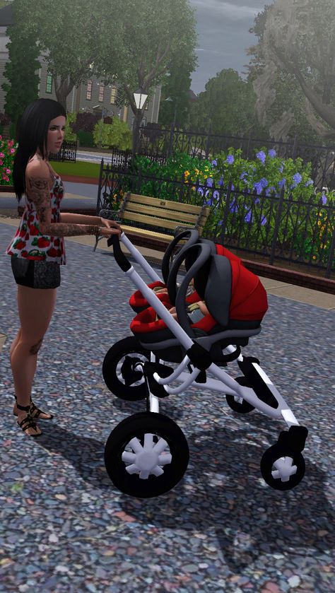 Sims 4 Twin Stroller Cc, Sims 3 Stroller, Sims 4 Stroller Mod, Sims Infant, Best Jogging Stroller, Disney Stroller, Quinny Stroller, Toddler Stroller, Sims 3 Mods