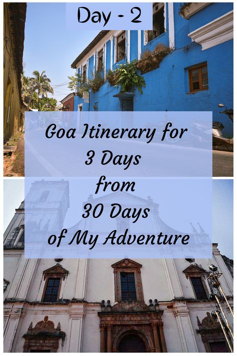 Goa Itinerary for 3 Days North Goa Itinerary, Goa Itinerary, Goa Tourism, Goa Beaches, Travel Deals, Incredible India, India Travel, Travel Advice, Dream Destinations