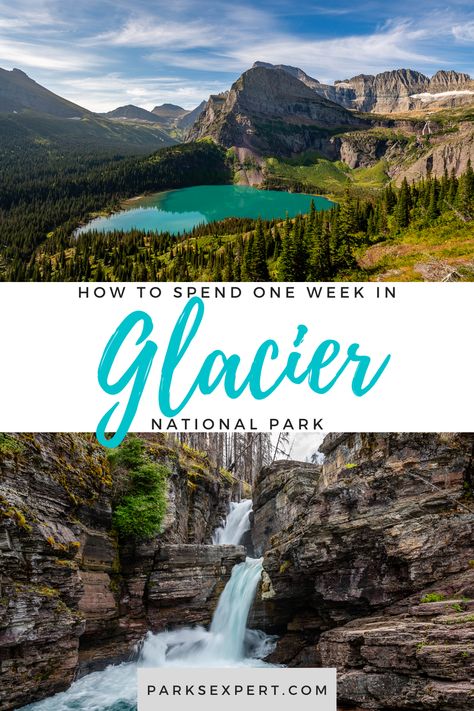 Glacier National Park Itinerary, National Parks In The Us, Grinnell Lake, National Park Itinerary, Waterton Lakes National Park, Best National Parks, American National Parks, Glacier Park, National Park Vacation