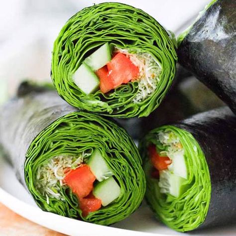 Medical Medium Recipes (Blog) Medical Medium Recipes, Nori Rolls, Medium Recipe, Healing Recipes, Medical Medium, Healing Food, Leafy Greens, Vegan Dishes, Raw Vegan