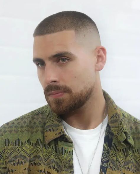 Buzz Cut Men Long Haircuts 18 Ideas: Inspiration for bold and trendy hairstyles Men Long Haircuts, Buzz Cut Men, Long Buzz Cut, Buzz Cut With Beard, Long Haircuts, Guy Haircuts Long, Modern Landscape, New Cut, Shaved Sides