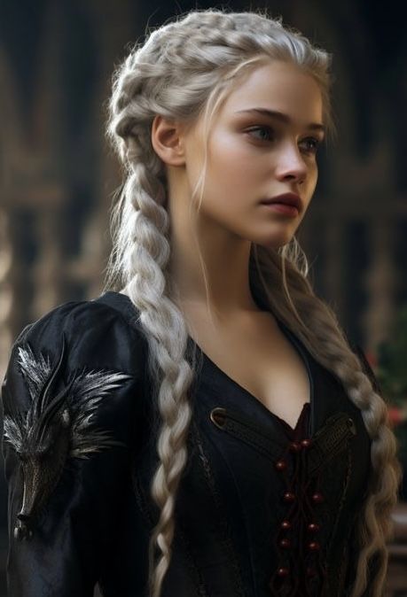 Silver Hair Character, Princess Rhaenyra, Venus Of Willendorf, Mary Stuart, Female Character Inspiration, Hair Braiding, Hair Braids, Different Countries, American Beauty