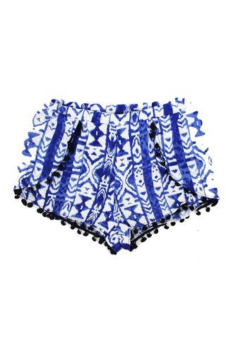 Deep Indigo Pom-Pom Shorts | Paizlee Shorts Pattern Free, Pom Pom Shorts, Looks Style, Mode Inspiration, Playing Dress Up, Passion For Fashion, Spring Summer Fashion, Dress To Impress, Spring Summer