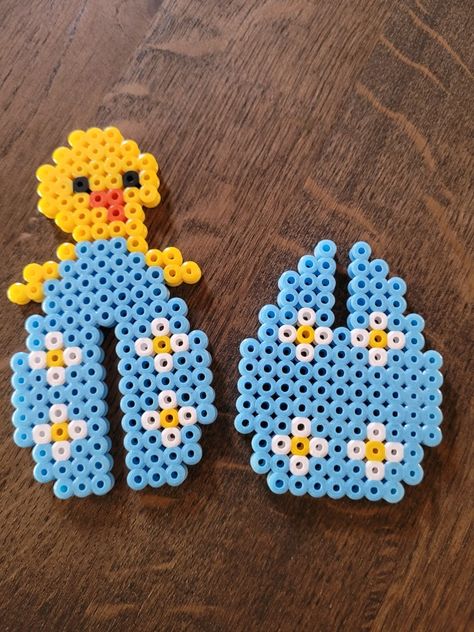 Easter Egg Perler Bead Patterns, Perler Bunny, Perler Bead Easter Patterns, Spring Perler Beads, Hama Beads Patterns Easter, Spring Perler Bead Patterns, Easter Perler Beads, Perler Bead Easter, Hama Beads Easter