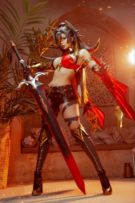 https://www.patreon.com/oichi Dehya Cosplay, Amazing Cosplay, Genshin Impact, Favorite Character, Instagram