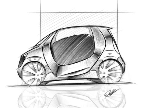 Car design sketches Cars Sketch, Car Side View, Micro Car, Car Design Sketch, Car Side, Car Sketch, City Car, Car Drawings, Transportation Design