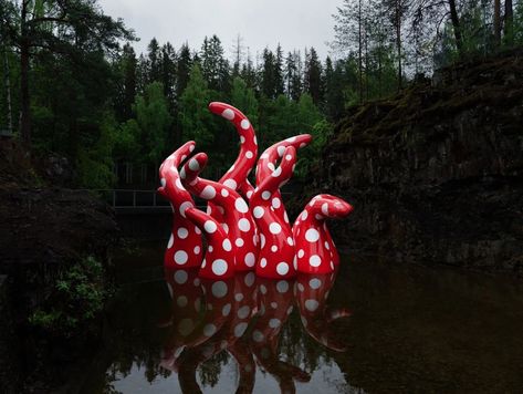 Eternal Soul, Norwegian Wood, Public Sculpture, Edvard Munch, Flower Sculptures, Sculpture Park, Yayoi Kusama, Outdoor Sculpture, Weekend Trip