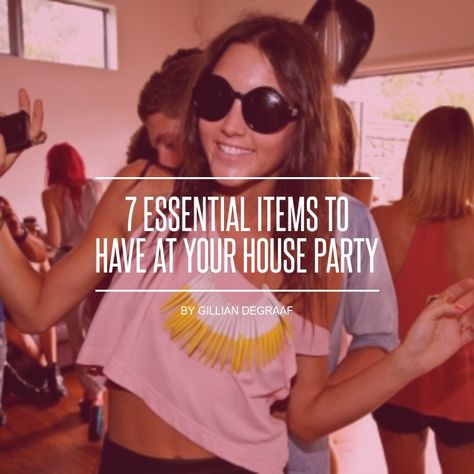 Small House Party Aesthetic, College House Party, House Party Essentials, House Party Ideas, House Party Aesthetic, House Party Decorations, Crazy Home, College House, Peach Party