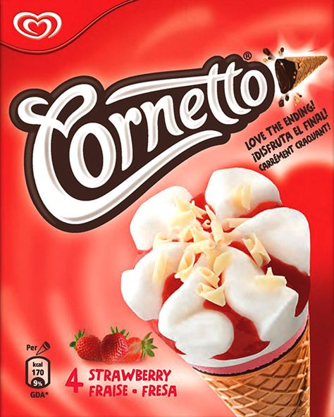 The Strawberry Cornetto from Wall's_ Definitely my favourite ice-cream. Too bad they don't have them here anymore :'( Cornetto Ice Cream Aesthetic, Cornetto Ice Cream, Mike Bernard, Walls Ice Cream, Cornetto Trilogy, Visual Gallery, Cream Walls, Cream Aesthetic, Ideas For Decorating