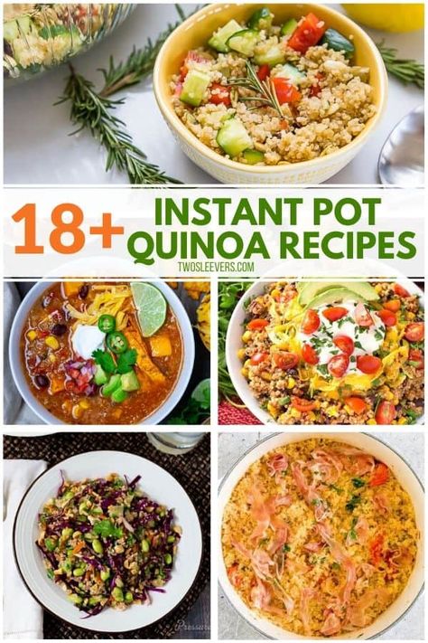 Quinoa Instant Pot Recipes, Pressure Cooker Quinoa, Vegetarian Quinoa Recipes, Instant Pot Quinoa Recipes, Quinoa Soup Recipes, Quinoa Side Dish, Moroccan Chicken Recipe, Instant Pot Quinoa, Quinoa Recipes Easy