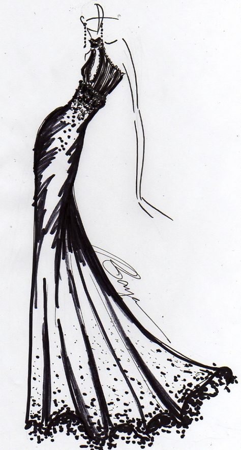 Fashion Figure Drawing, Abstract Fashion, Fashion Drawing Sketches, Black Pen, Fashion Design Portfolio, Fashion Sketchbook, Fashion Illustration Dresses, Fashion Illustration Sketches, Dress Drawing