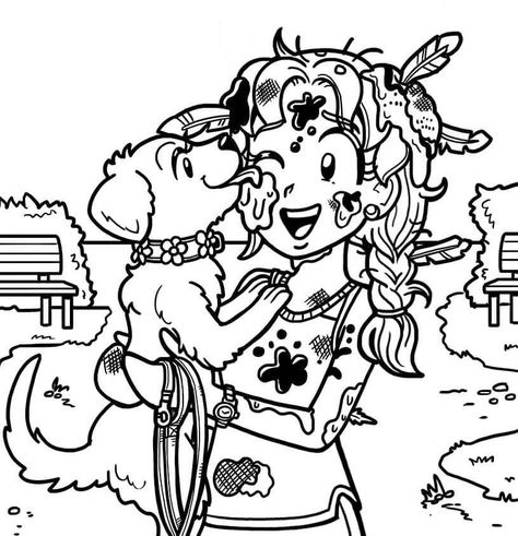 Dork Diaries Pfp, Dork Diaries Coloring Pages, Nikki Maxwell, Dork Diaries, Coloring Book Art, Zoo Animals, Book Characters, Book Series, Book 1