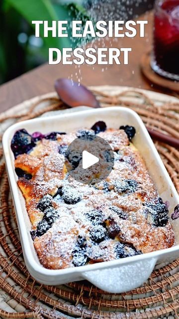 Single Serve Air Fryer Dessert, Deserts In Airfryer, Air Fryer Fruit Dessert Recipes, Blueberry Air Fryer Recipes, Airfryer Dessert Recipes, Airfryer Blueberry Muffins, Air Fryer Dessert Recipes, Air Fryer Dessert, Today Recipes