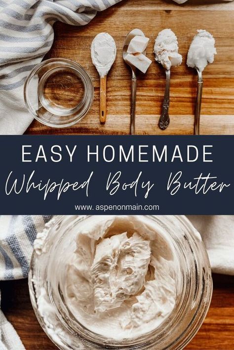 Vanilla Body Butter Recipe, Easy Body Butter Recipes, Body Butter Recipes, Homemade Whipped Body Butter, Pumpkin Spice Body Butter, Whipped Body Butter Recipe, Body Butter Recipe Homemade, Lotion Vanilla, Pinterest Craft