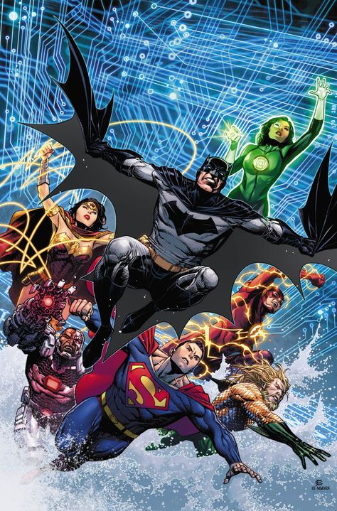 Justice League Artwork, Justice League New 52, West Coast Avengers, Justice League Art, Justice League Comics, Comics Characters, Superman Art, Univers Dc, Arte Dc Comics