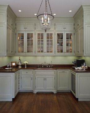 Georgian Revival - Butler's Pantry - traditional - spaces - san francisco - EJ Interior Design, Eugenia Jesberg Georgian Kitchen, Georgian Style Homes, Colonial Kitchen, Georgian Interiors, Traditional Kitchen Design, Kitchen Cabinet Styles, Traditional Interior Design, New Kitchen Cabinets, Up House