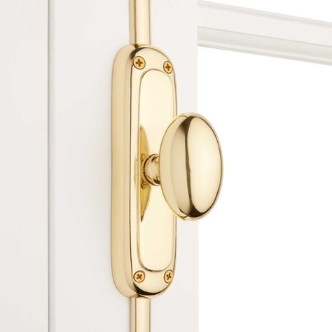 Door Cremone Bolts | Signature Hardware Oval Door, Cremone Bolt, Fitted Cabinets, Pedestal Tub, Console Sink, Brass Cabinet Knob, Acrylic Tub, Single Handle Kitchen Faucet, Brass Cabinet