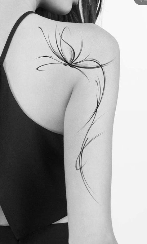 Font Tato, Vine Tattoo, Tattoos To Cover Scars, Tasteful Tattoos, Spine Tattoos For Women, Shoulder Tattoos For Women, Classy Tattoos, Spine Tattoos, Subtle Tattoos