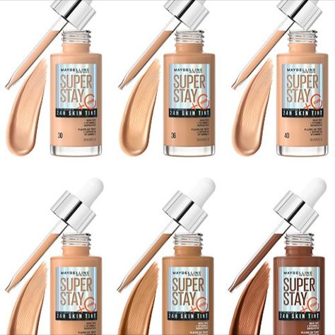 Maybelline Super Stay Skin Tint Foundation, With Vitamin C*, Foundation and Skincare, Long-Lasting up to 24H, Vegan Formula, suitable for skin type . available in 20 SHADES also next day delivery which is FANTASTIC ONLY AT AMAZON, for more info visit amazon website for more amazing offers and deals Maybelline Skin Tint Shades, Maybelline Super Stay Skin Tint, Maybelline Skin Tint, Dream Makeup, Amazon Website, Skin Tint, Maybelline Super Stay, Foundation Shades, Skin Type