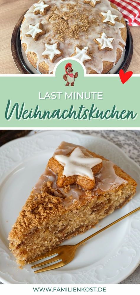 Mit diesem Weihnachtskuchen Rührteig Rezept kannst du schnell & einfach einen Spekulatiuskuchen mit Zimt backen. Familienkost.de, Weihnachtskuchen Rezepte einfach, Weihnachtskuchen einfach, Weihnachtskuchen schnell, Weihnachtskuchen, Weihnachtstorte einfach, weihnachtlich backen, Adventskuchen Rezept, Kuchen Weihnachten, Weihnachtskuchen Christmas Cake, Cake Cookies, Christmas Party, Low Carb, Baking, Cake, Christmas, Low Carb Recipes, Tiramisu