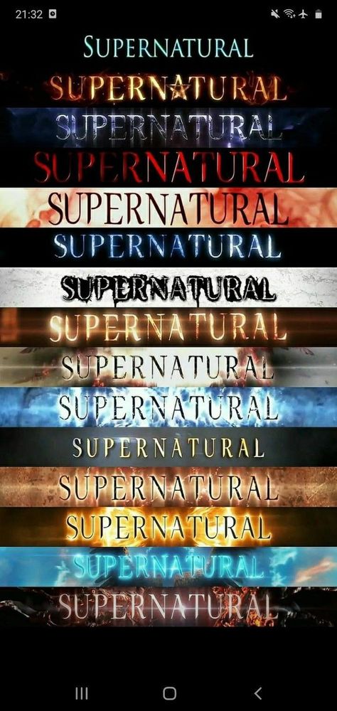 Supernatural Color Palette, Supernatural Home Screen, Supernatural Title Card, Supernatural Wallpaper Lockscreen, Supernatural Title, Supernatural Wallpaper Iphone, Supernatural Signs, Supernatural Background, Sam E Dean