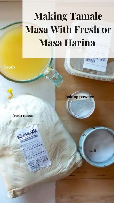 This masa recipe is versatile and perfect for any filling you desire! Create tamales that are both delicious and satisfying. Tamale Masa Recipe Easy, Healthy Tamales Recipe, Masa Tamales Recipes, Authentic Tamales, Masa For Tamales How To Make, Masa For Tamales Recipes, Tamale Dough Recipe, Tamale Masa Recipe, Tamales Recipe