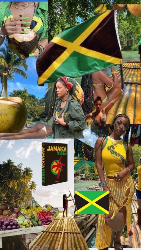 Jamaica Country, Jamaica Girls, Summer Beach Wallpaper, Jamaican Vacation, Visit Jamaica, Jamaican Culture, Travel Collage, Phone Wallpaper Boho, Jamaica Vacation